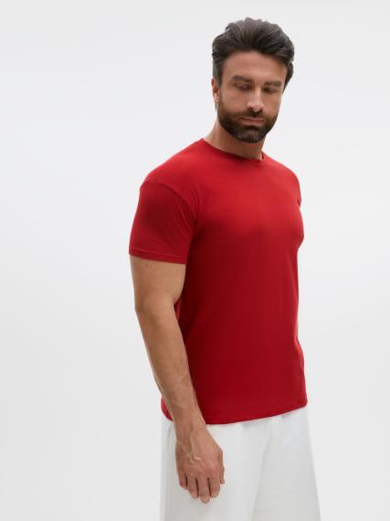Футболка Regent 150 вишнево-красная, размер M