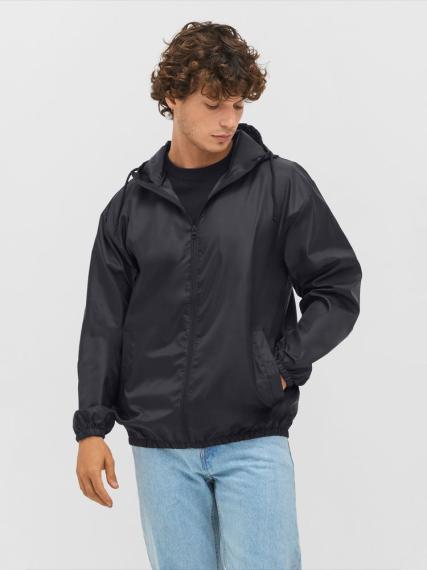 Ветровка унисекс Shield, черная, размер M