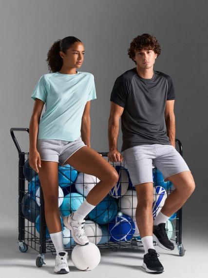 Футболка спортивная унисекс Vortex, темно-синяя, размер XS