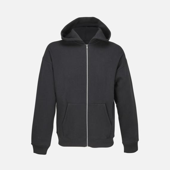 Толстовка унисекс на молнии Jelo, черная, размер S