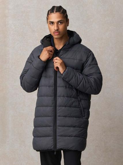 Куртка-парка унисекс Reverse, темно-синяя, размер XS