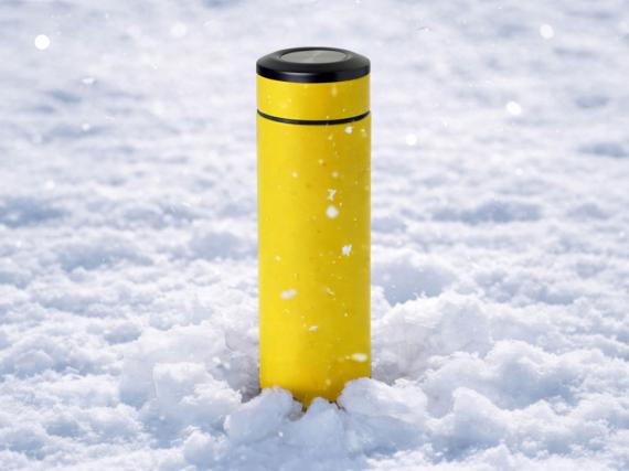 Вакуумный термос "Vacuum Flask C1", soft touch, 420мл