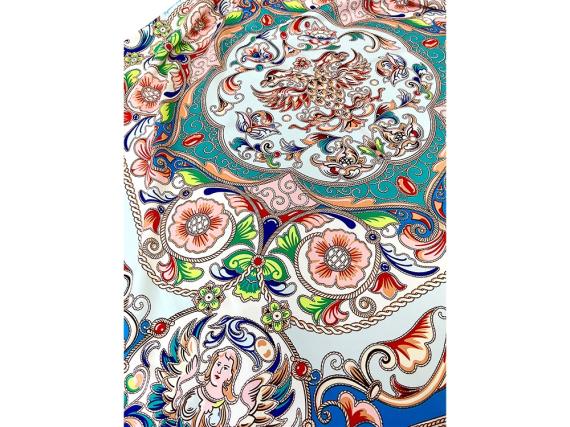 Платок «Шедевры русских эмальеров»