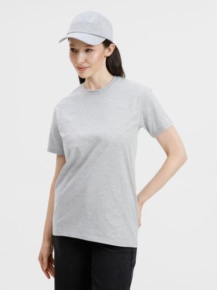 Футболка T-Bolka 160, серый меланж, размер S