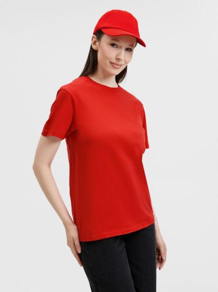 Футболка T-Bolka 180 красная, размер XS