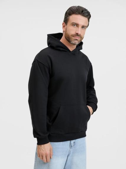 Худи унисекс оверсайз Songo, черное, размер XS/S