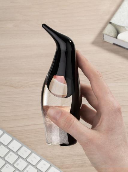 Штормгласс Penguin, черный