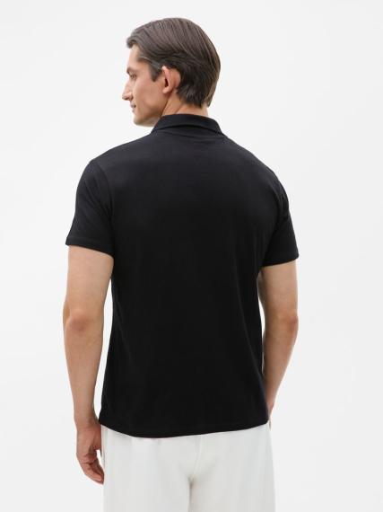 Рубашка поло мужская Prescott men 170 черная, размер L