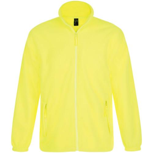 Куртка мужская North, желтый неон, размер S