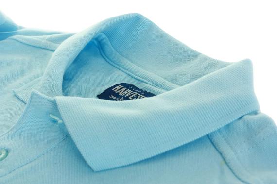 Рубашка поло мужская Morton, голубая, размер XXL